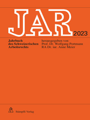 cover image of JAR 2023
